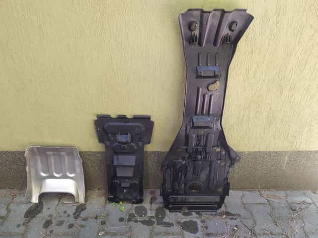 Osłony spodu quad grizzly Honda rincon