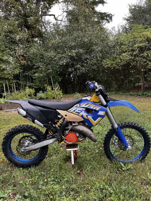 Husaberg te125 ktm exc125,husqvarna te125