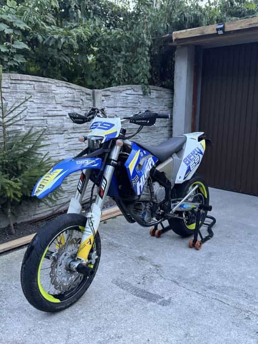 Husaberg FE450 A2 SuperMoto wtrysk (ktm, husqvarna)