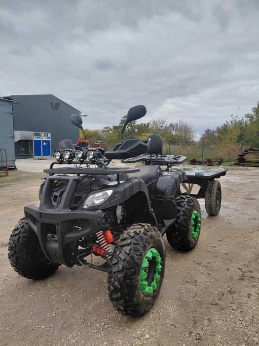 QUAD 150  roczny z przyczepką     3 biegowy+ wsteczny