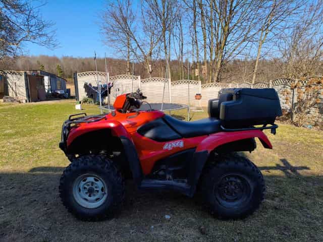 Honda TRX500 z homologacją