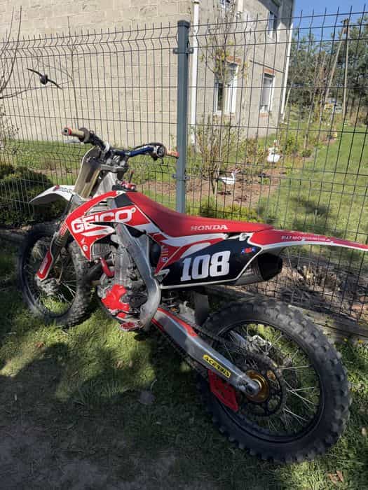Honda crf 450 wtrysk