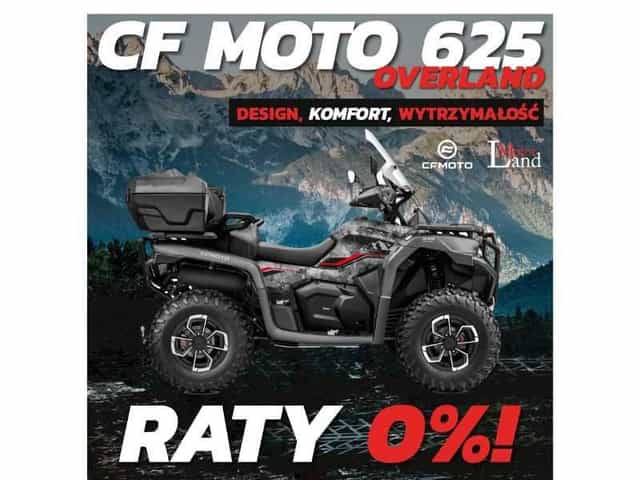 CF Moto 625 OVERLAND Pakiet zima Raty/Leasing/Transport Motor-Land