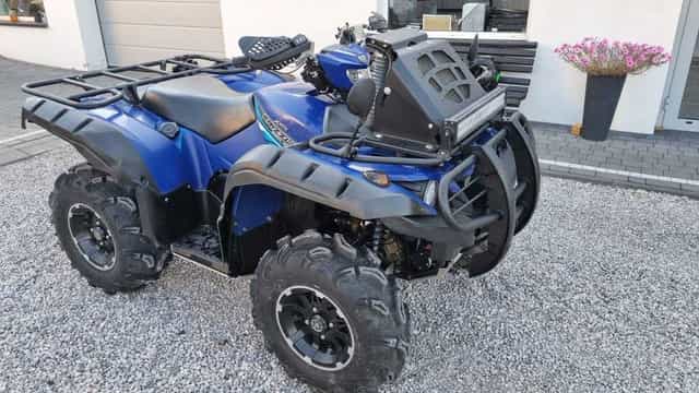 Zadbany Yamaha Grizzly 700 EPS z niskim przebiegiem – sprzęt, który długo jeszcze posłuży bez...