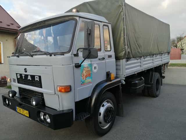 1986 Star 200 PRL żółte tablice możliwa zamiana