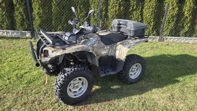 Quad Yamaha Grizzly 700 Camo ATV Mocno doinwestowany 4x4 EPS DIFF-LOCK