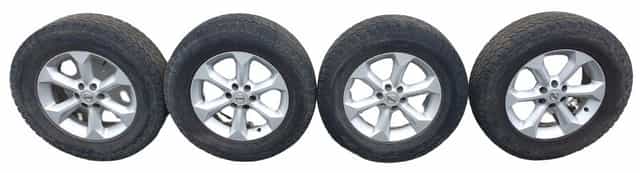 nissan navara d40 koła opony 17 komplet