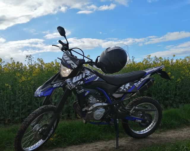 Yamaha WR125 R Enduro 2016r, stan bardzo dobry