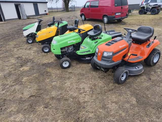 Kosiarka traktorek Husqvarna viking stiga