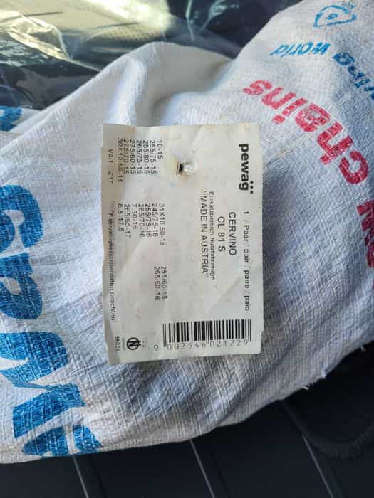 PEWAG łańcuchy śniegowe CERVINO CL 81 S TOYOTA HILUX