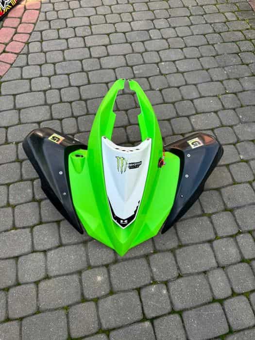 blotnik przod przedni zderzak nadkole maska kawasaki kfx 450 r 08-14