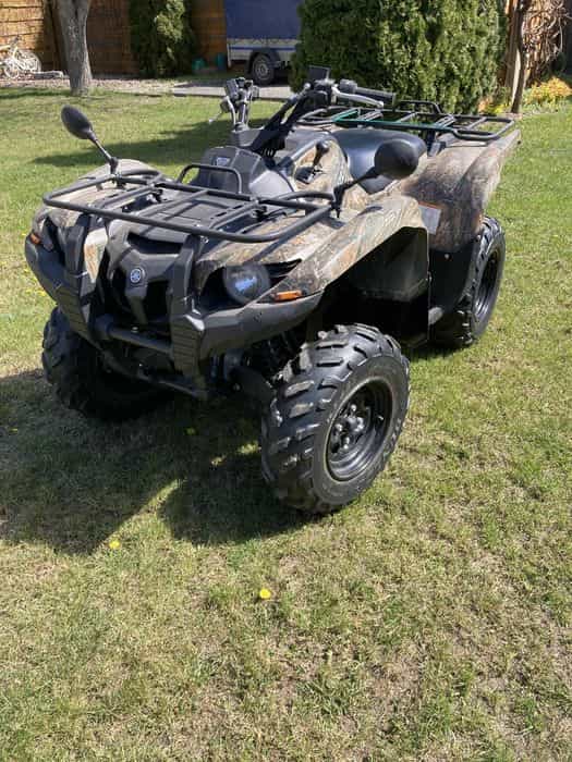 Yamaha grizzly 550 salonowa 2200km od nowosci