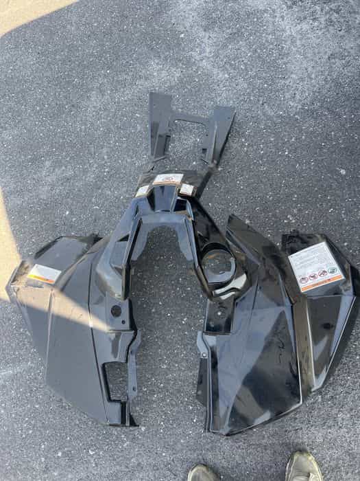 Przedni blotnik polaris scrambler 1000 lub 850