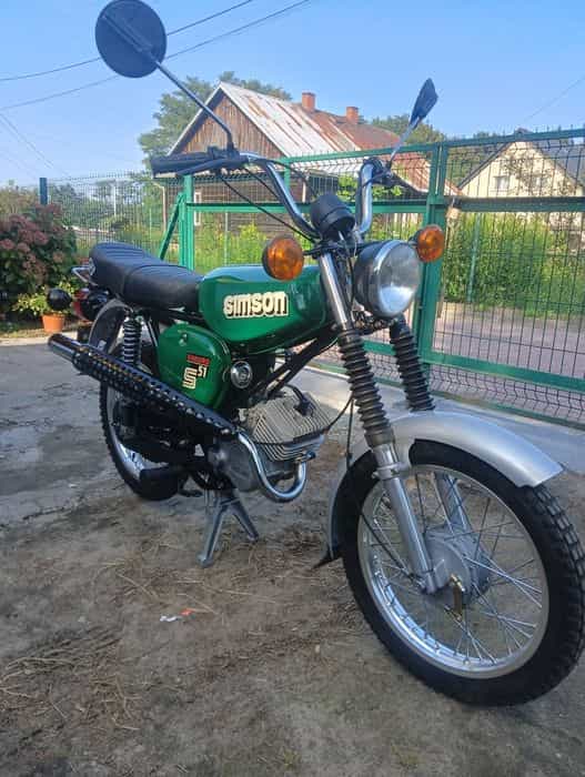 Motorower Simson S51 enduro po kompletnej renowacji