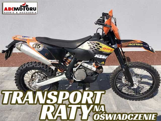 KTM EXC-R 450, 2008 r. dokumenty, transport, raty na oświadczenie!