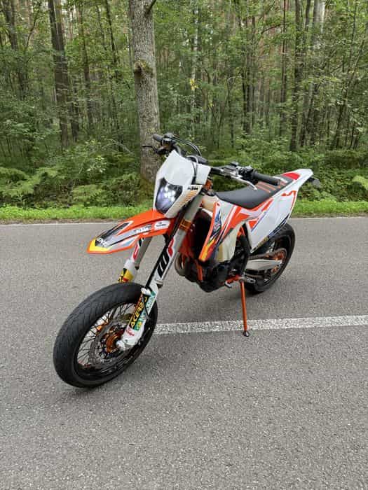 KTM 450 EXC SUPERMOTO SIX DAYS dużo dodatków