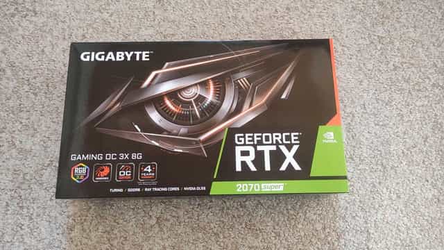 Gigabyte Geforce RTX 2070 SUPER Gaming OC 3X 8G