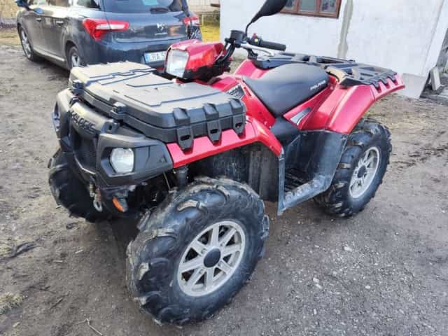 Quad Polaris Sportsman Forest 850 4x4 hak wyciągarka wspomaganie