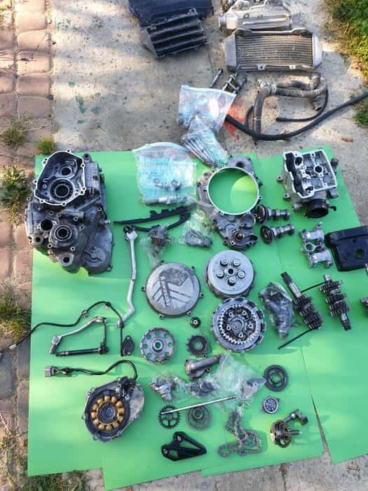 Sprzedam czesci kawasaki kxf 450