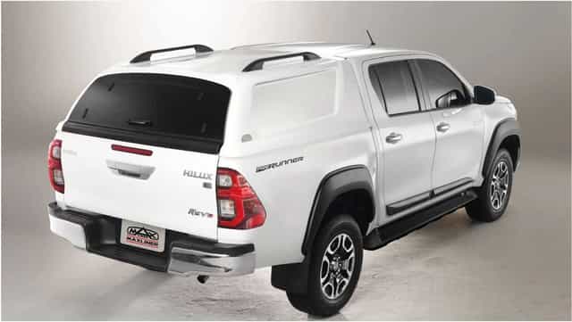 Zabudowa Paki PREMIUM HARDTOP boki pełne TOYOTA HILUX 2016+ Bez szyb