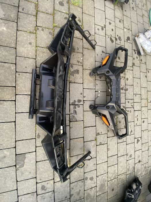 Stelaż tył mocowanie tył grill  przedni Atrapa  zderzak Bumper tył stelaż bagażnika polaris s...
