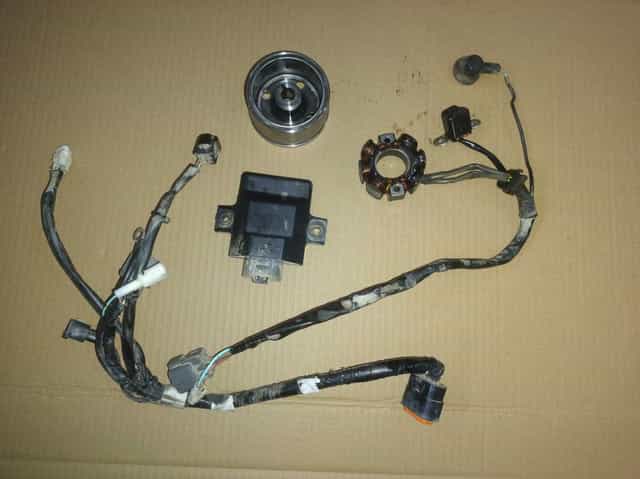 Kawasaki kxf 250 instalacja elektryczna kompletna