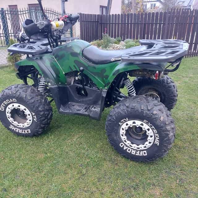 Quad atv 125 Xtr Fireshot 1+1 automat z wstecznym barton t rex apollo