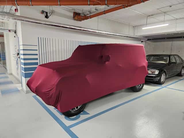 Pokrowiec garażowy Jeep Wrangler JL bordowy