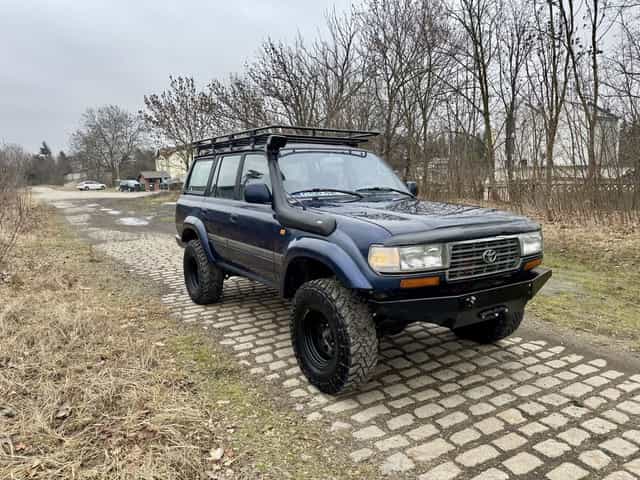 Toyota Land Cruiser HDJ 80 4.2td 171km 24v 1996r wyprawowa zabudowa