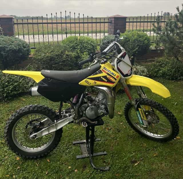 Suzuki RM 85 L / 2004 sel A po serwisie Reiger duże koła restyle kit