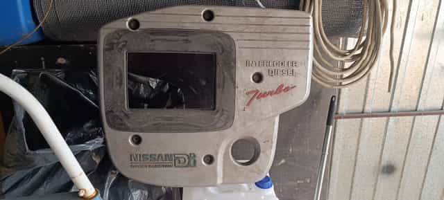 Pokrywa silnika, obudowa chłodnicy, chlodnica nissan patrol zd30