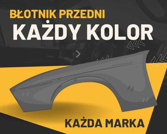NOWY BŁOTNIK prawy lub lewy dowolny KOLOR, każda MARKA ,szybka WYSYŁKA