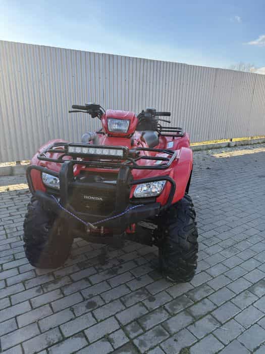 Honda Foreman TRX 500 4x4 + pług do odśnieżania
