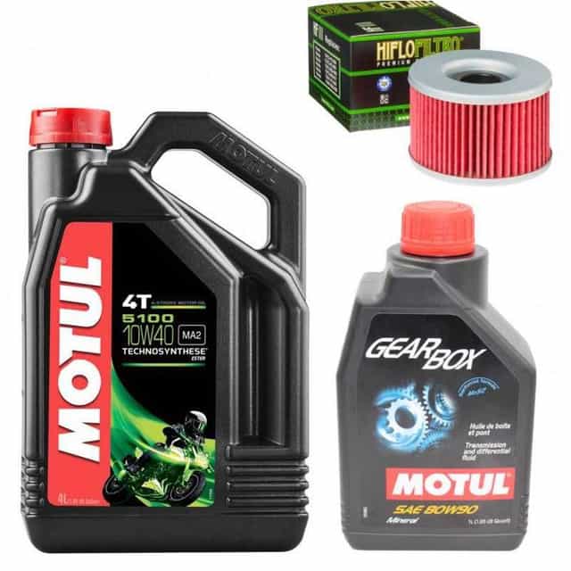 Zestaw olejowy HONDA TRX 680 MOTUL 06-22r