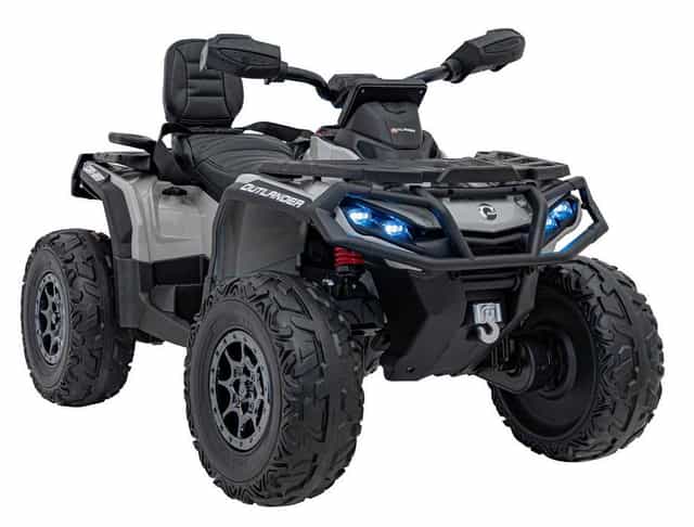 Quad na akumulator Can-Am 24V Outlander ATV 4x200W Miękkie koła