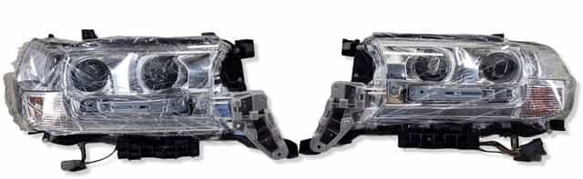 Toyota Land Cruiser V8 Lift J200 reflektor lampa lewa prawa przednia przód