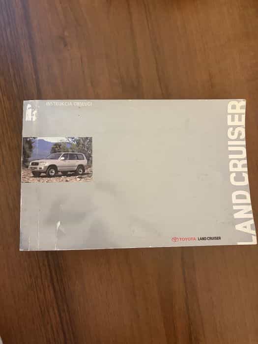 Instrukcja obsługi Toyota Land Cruiser