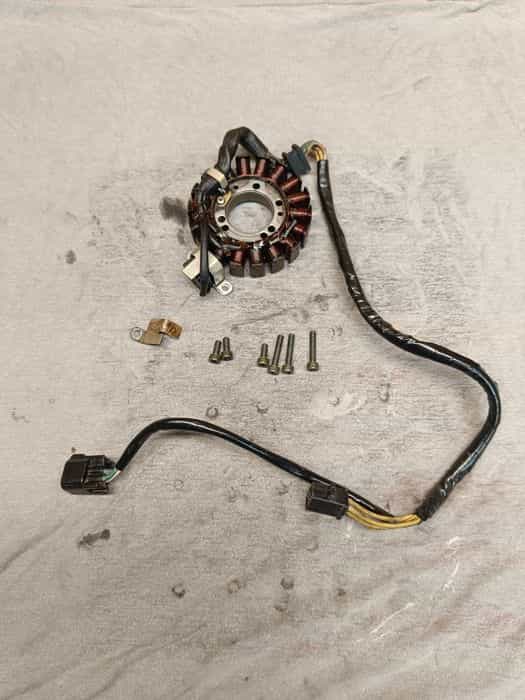 Zapłon stator stojan impulsator części Suzuki DRZ DR-Z 400 E S SM LTZ