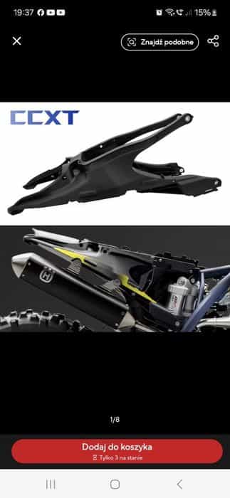 SUBFRAME kompletny Husqvarna TE FE TC FC 19-23
