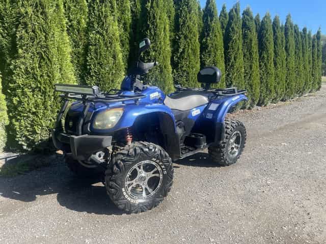 Cf moto 500 goes homologacja l7e 4x4 napedy reduktor hak szarpak igla