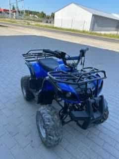 Quad 110cc niebiski