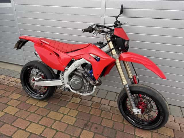 Honda CRF 450 Supermoto 4T Homologacja Honda Crf Enduro deliktanie uszkodzona