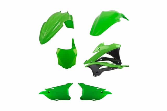 zieleń eko mtb Kit Plastiki Kawasaki kx 85 i 100 zieleń eko hobby