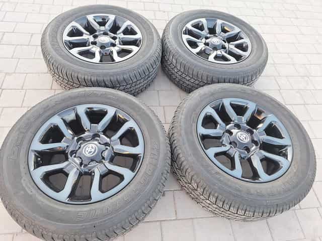 Felgi Aluminiowe Koła Opony 265/60 18" ET30 Toyota Hilux VIII Land Cruiser