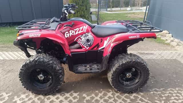 Yamaha grizzly 700 eps homologacja kingquad cf moto