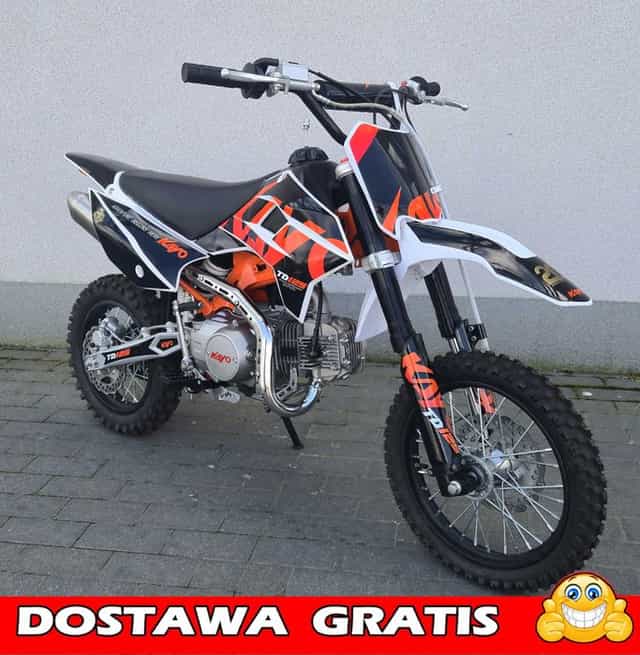 WYPRZEDAŻ Cross Pit Bike Kayo TD 125  14/12, Gratisy, Raty