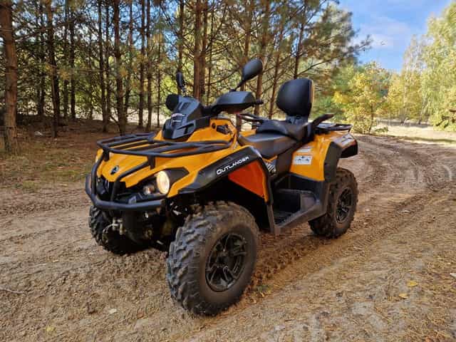 Quad 4x4 Can am Outlander 650 Long Zarejstrowany