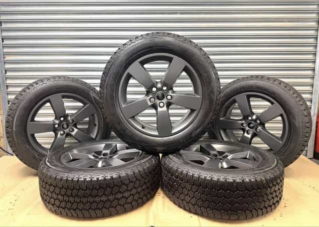 Nowe Koła Alufelgi Land Rover Defender 20” Goodyear All Terrain 255/60 Oryginał 5szt TPMS