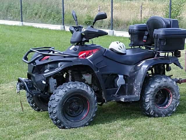 Quad Linhai 300 homologacja + kufer.