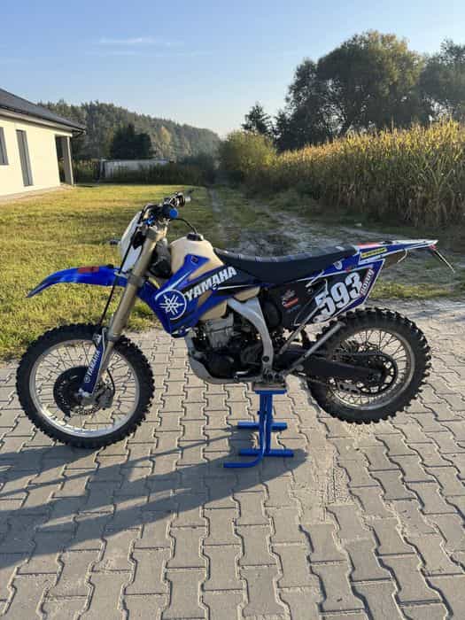 YamahaWR450 stan bardzo doby z dodatkami